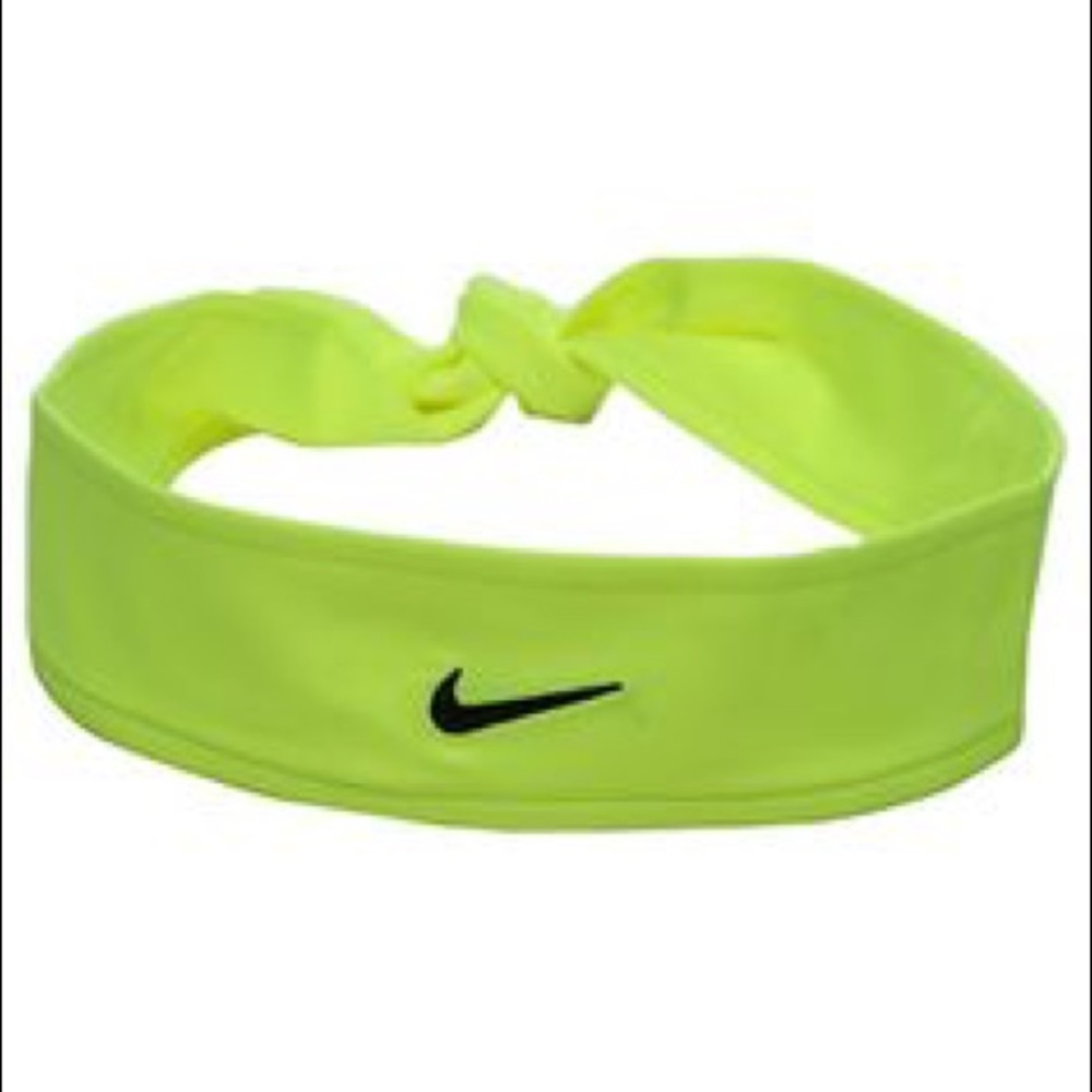 Nike tie headband